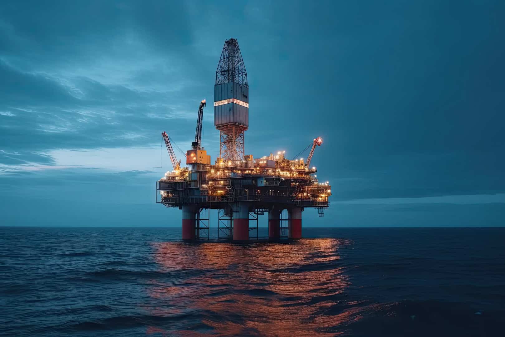 Azure Summit Technology | Offshore Oil Industry Technology with Oil Rig